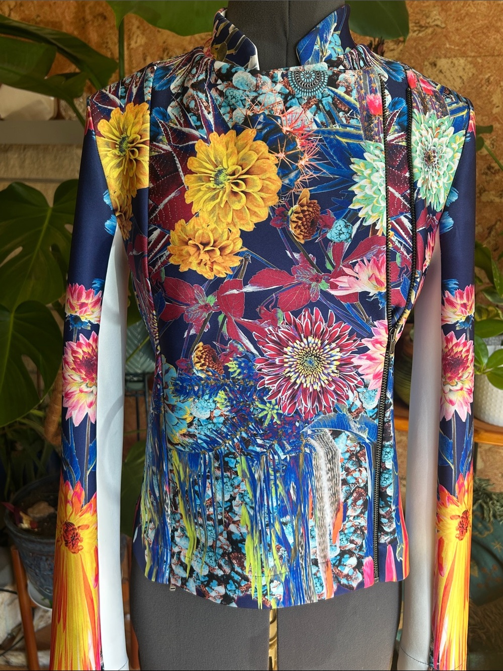 NWOTAGS Clover Canyon Stunning Floral  Women's Jacket ✨EUC ✨